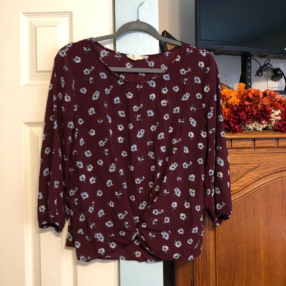 Pink Republic Floral Blouse